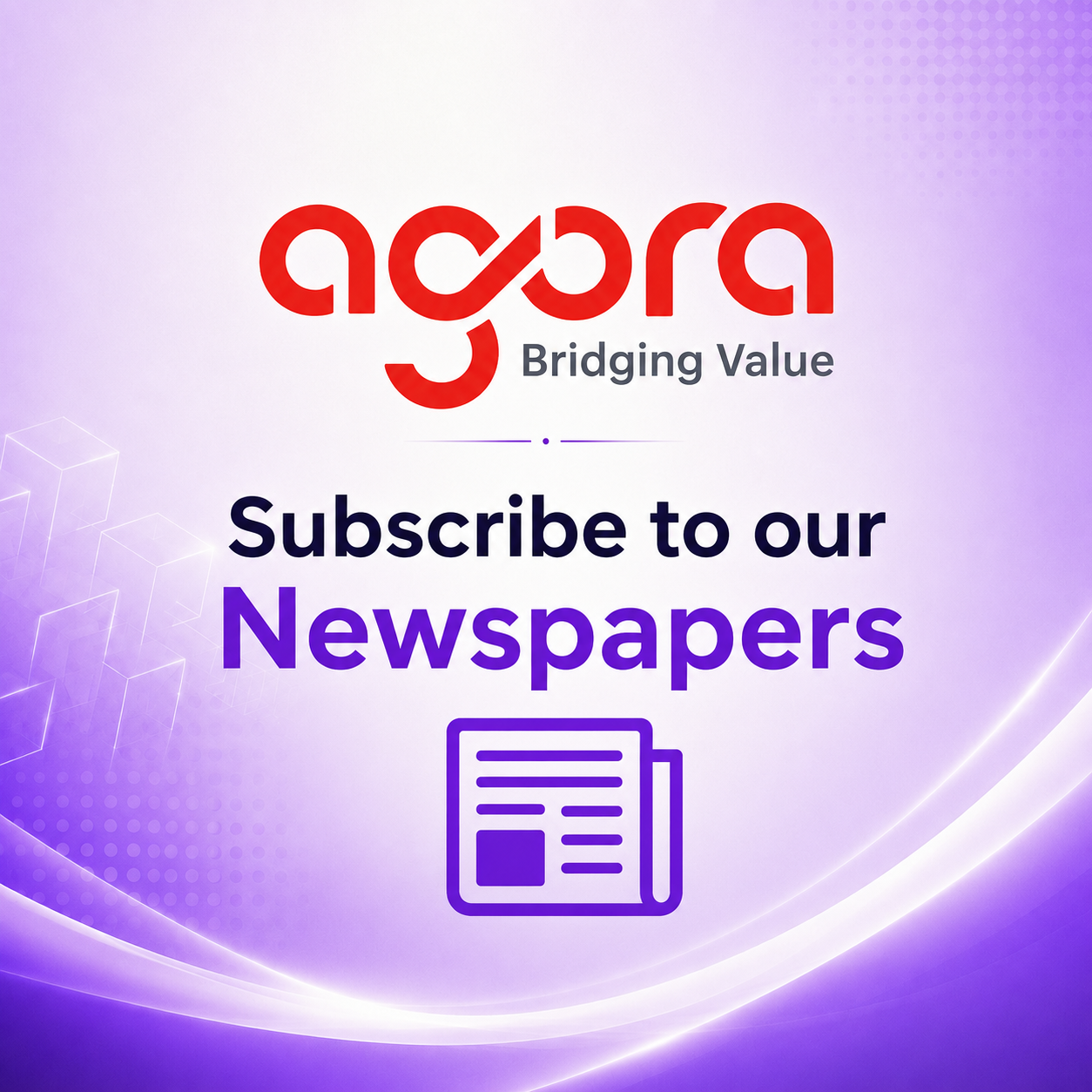 Subscribe to our Newsletter 