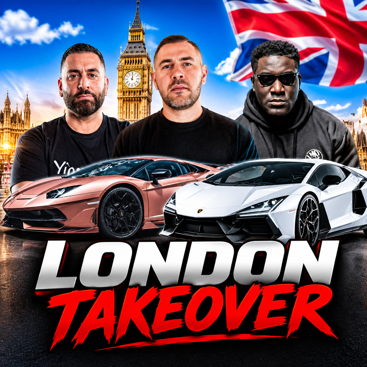 Yiannimize Reacts to the LOUDEST Lamborghini in London!