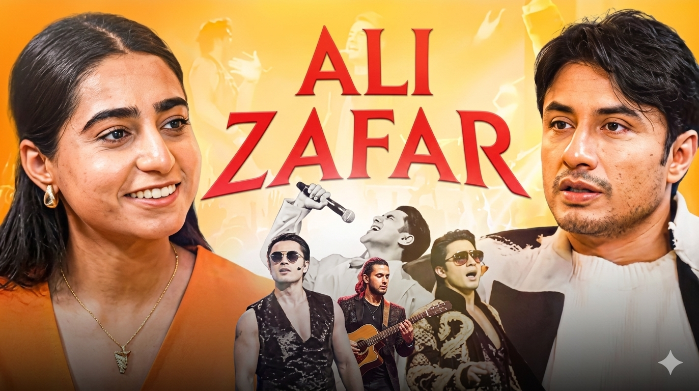 PODCAST WITH ALI ZAFAR