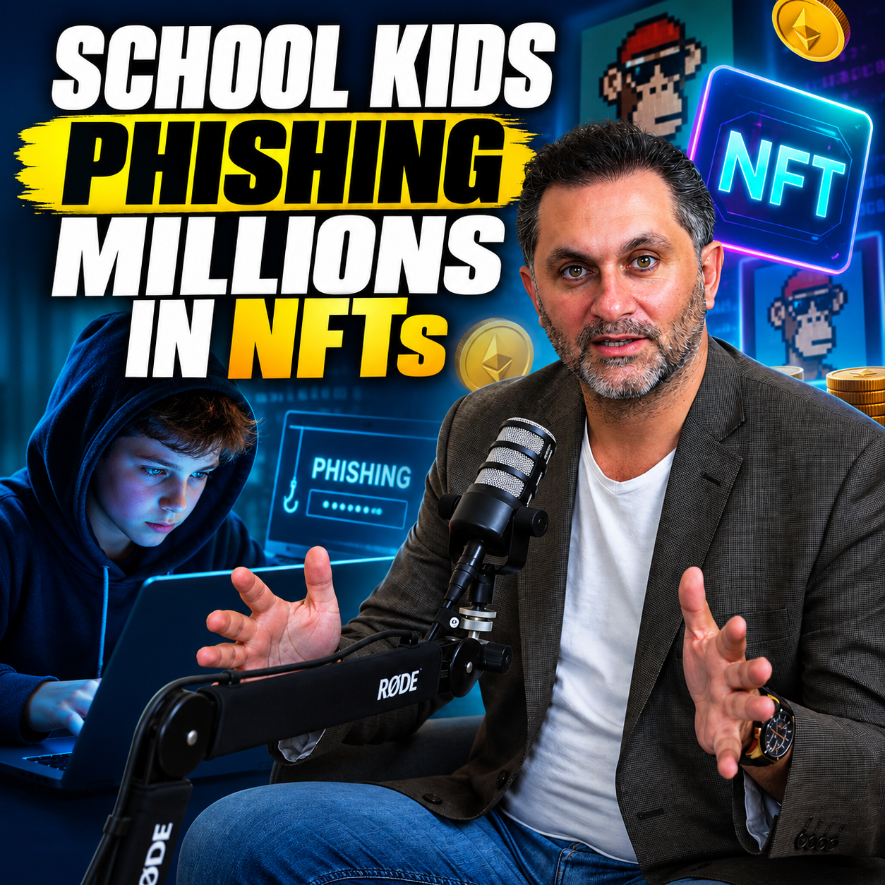 School Kids Phishing Millions in NFTs for Roblox