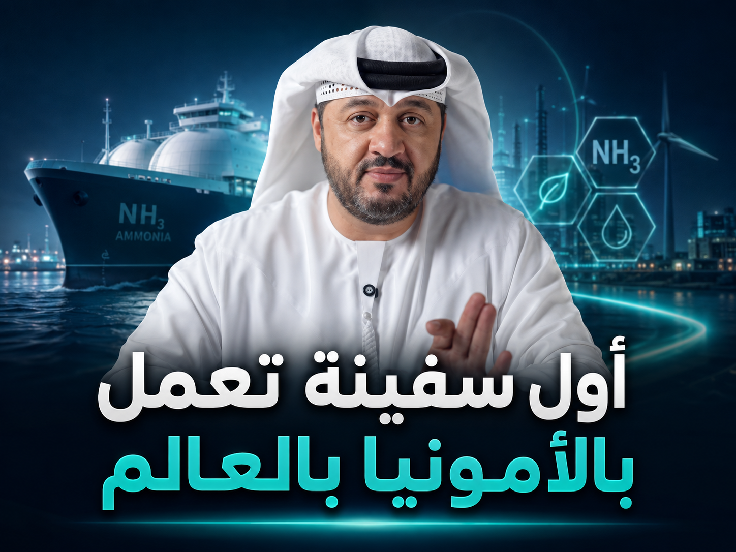 أول سفينة تعمل بالأمونيا في العالم