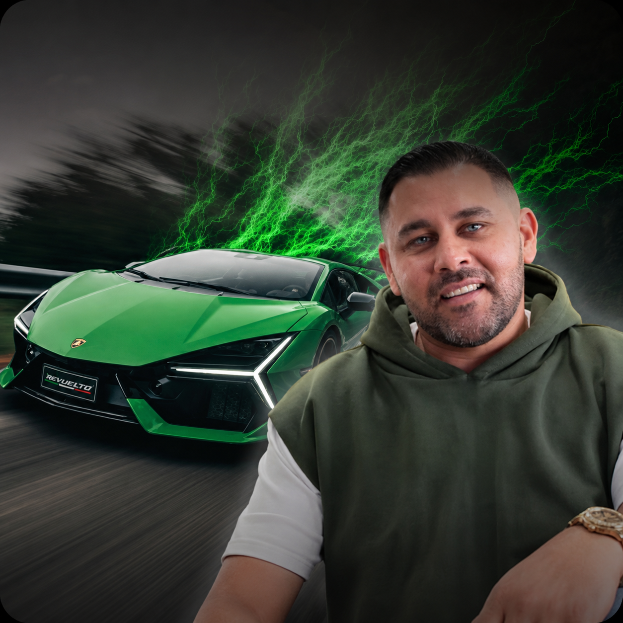 Driving my new Lamborghini Revuelto